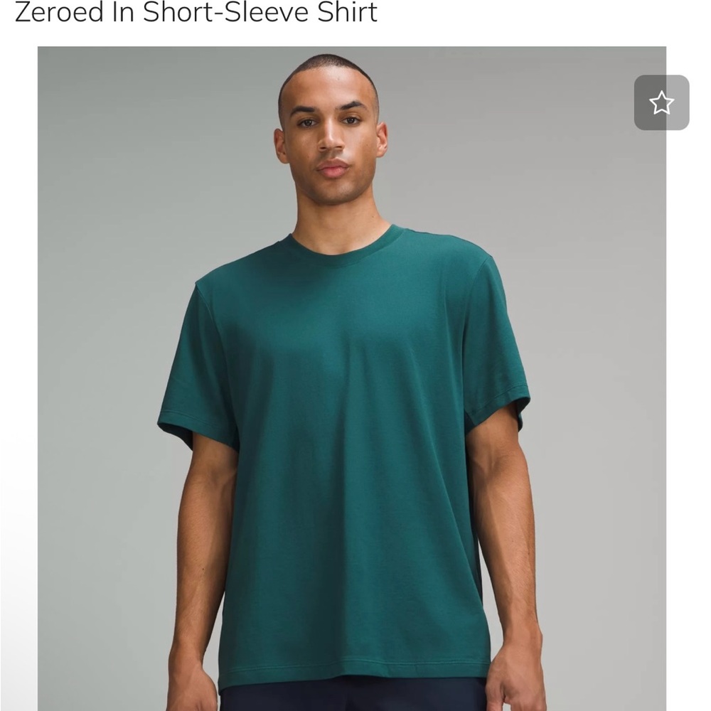 lululemon athletica Teal Short-Sleeve Tee